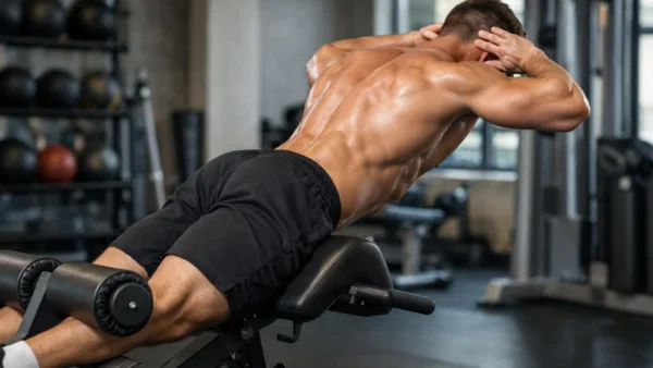 Ćwiczenia na prostowniki grzbietu – hyperextension na ławce rzymskiej