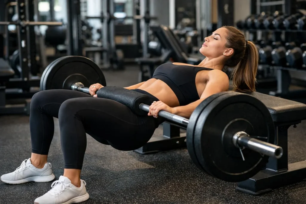 Hip thrust ze sztangą – najskuteczniejsze ćwiczenie na pośladki