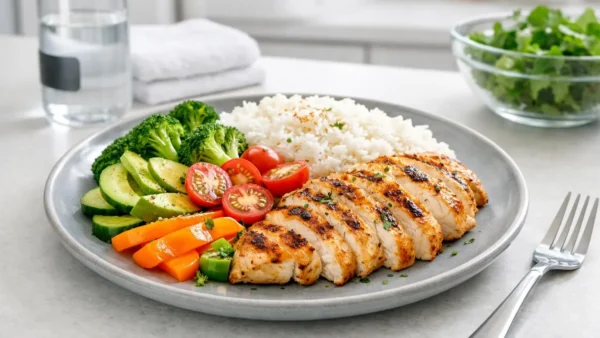 Kolacja po treningu – zdrowy posiłek z białkiem i węglowodanami