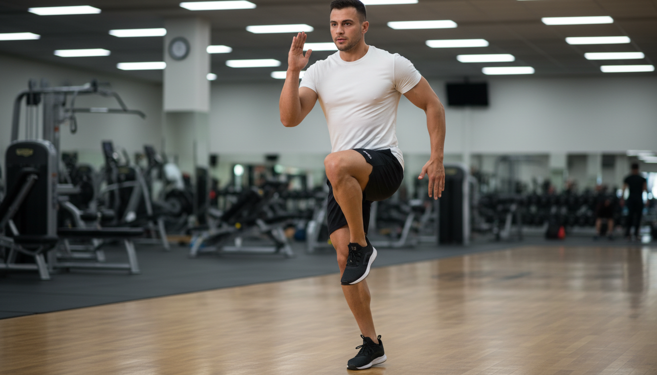 HIIT cardio trening na siłowni - tabata ćwiczenia